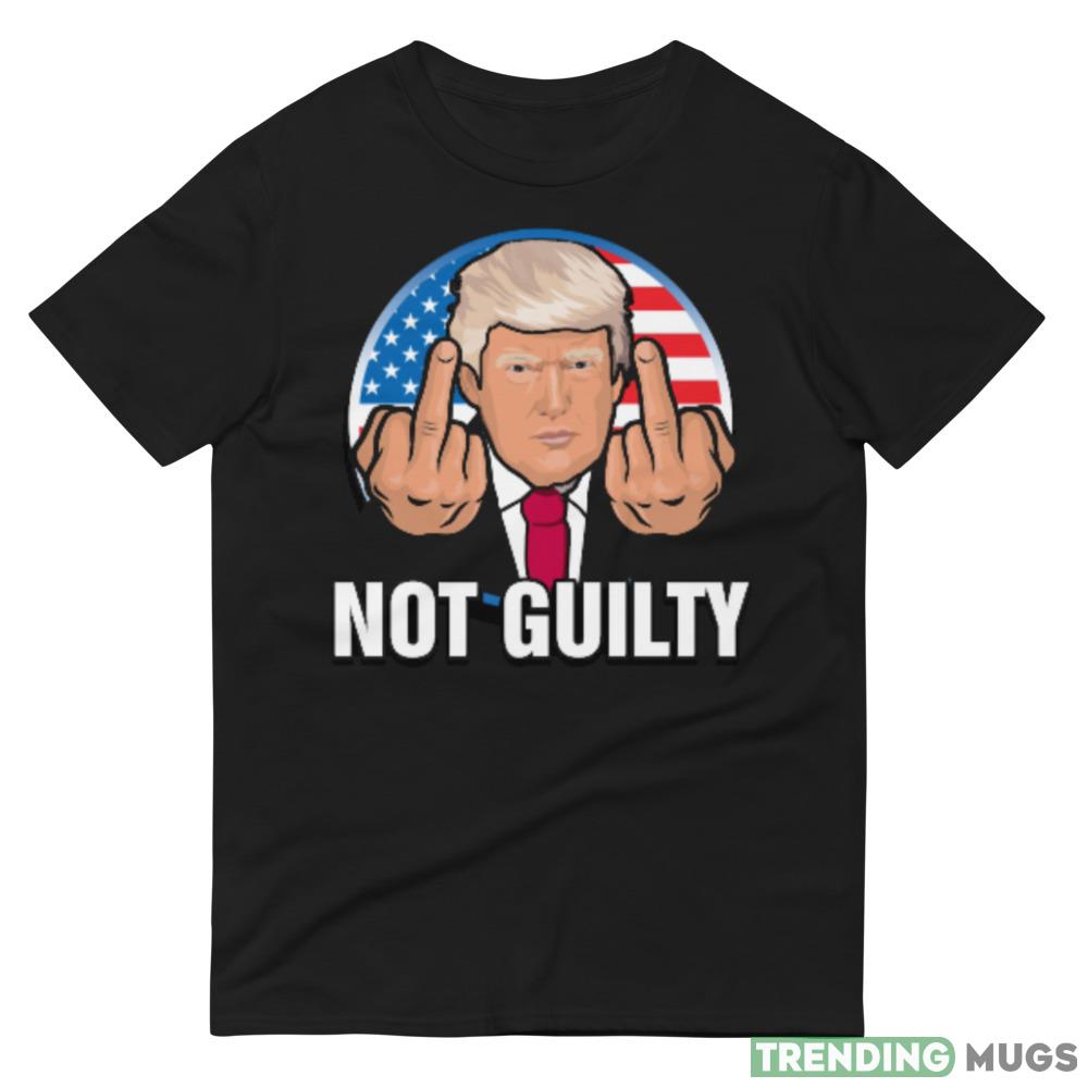 Donald Trump Not Guilty Design 3 Black T Shirt Dark Shirt Donald Trump Not Guilty Design 3 Black T Shirt Dark Shirt