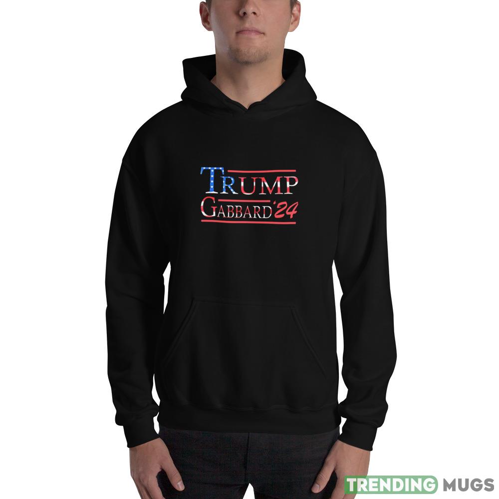 Donald Trump Tulsi Gabbard 2024 Design 1 Black T Shirt Dark Shirt Donald Trump Tulsi Gabbard 2024 Design 1 Black T Shirt Dark Shirt