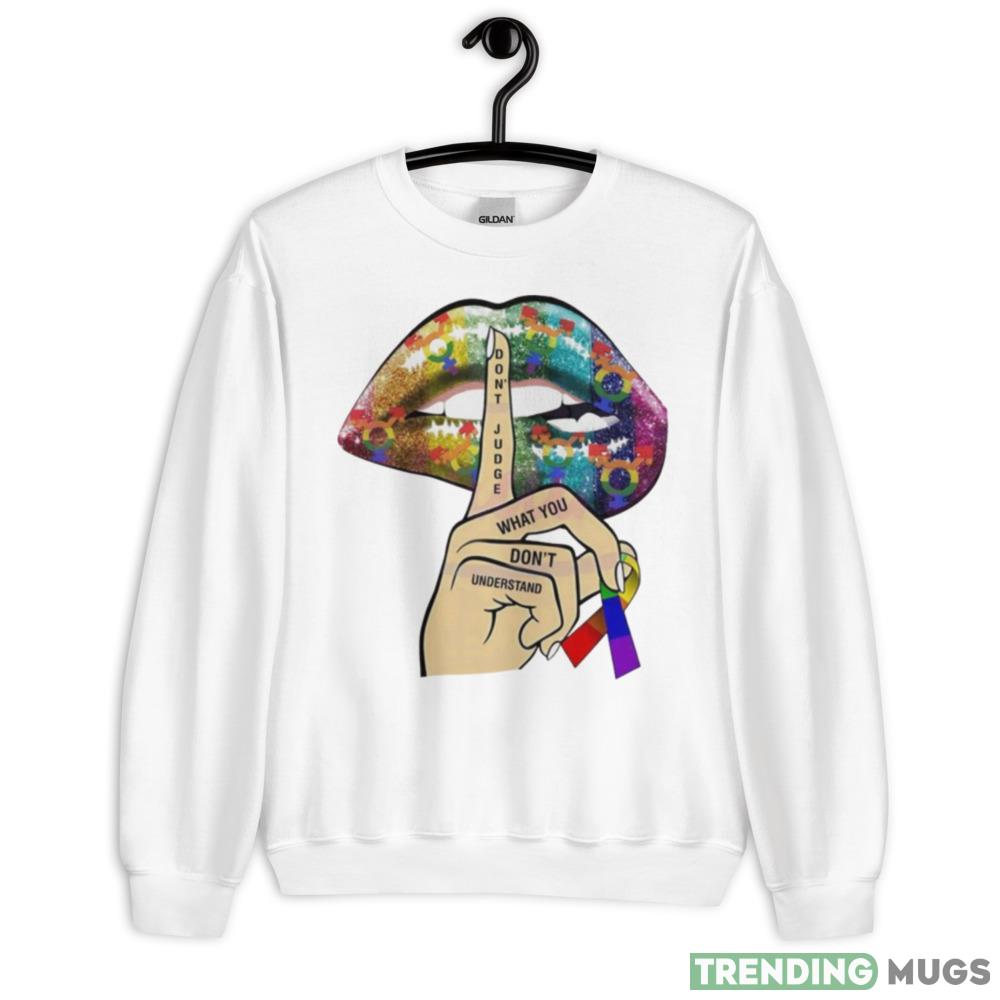 Dont Judge What You Can’t Understand shirt - 18000 Unisex Heavy Blend Crewneck Sweatshirt