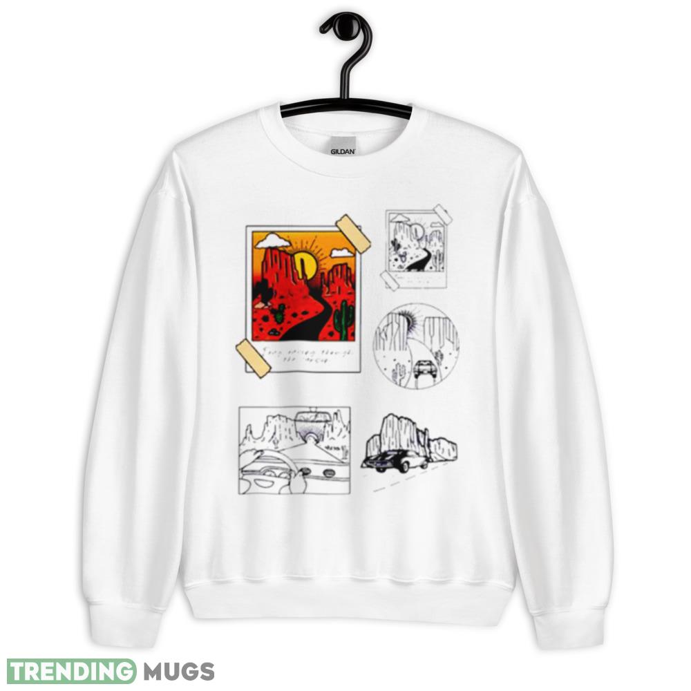 Drag racing through the canyon shirt - 18000 Unisex Heavy Blend Crewneck Sweatshirt Drag racing through the canyon shirt - 18000 Unisex Heavy Blend Crewneck Sweatshirt