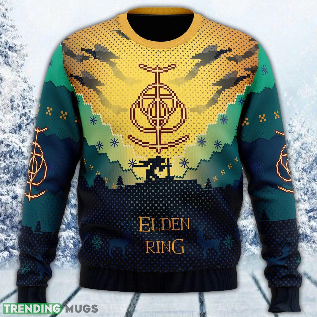 Elden Ring Ugly Sweater Men And Women Gift For Christmas - Elden Ring Ugly Christmas Sweater_1 Elden Ring Ugly Sweater Men And Women Gift For Christmas - Elden Ring Ugly Christmas Sweater_1