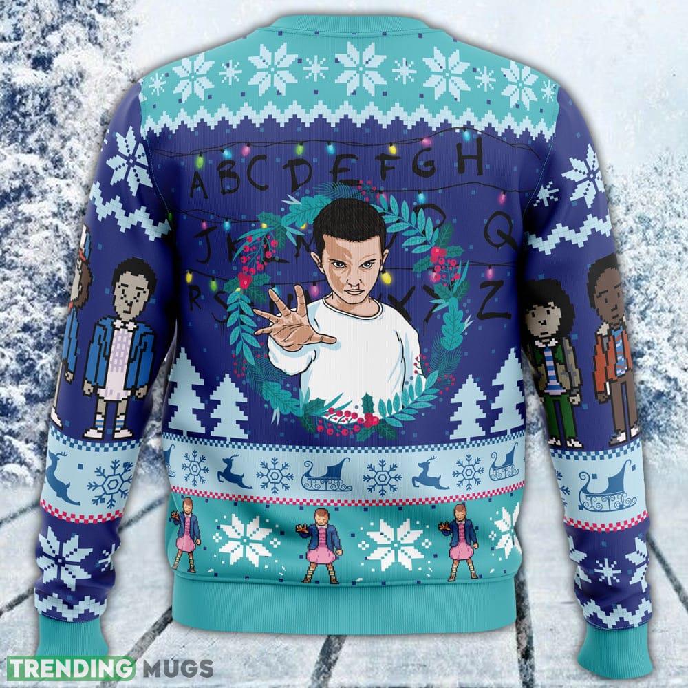 Eleven Stranger Things Ugly Sweater Men And Women Gift For Christmas 3D Sweater Eleven Stranger Things Ugly Sweater Men And Women Gift For Christmas 3D Sweater