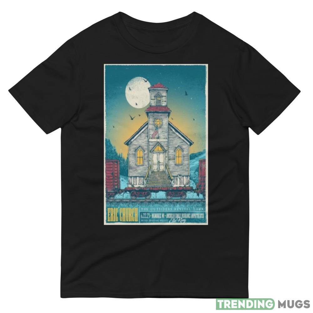Eric Church June 22, 2023 Milwaukee, WI Poster limited edition shirt Dark Shirt Eric Church June 22, 2023 Milwaukee, WI Poster limited edition shirt Dark Shirt