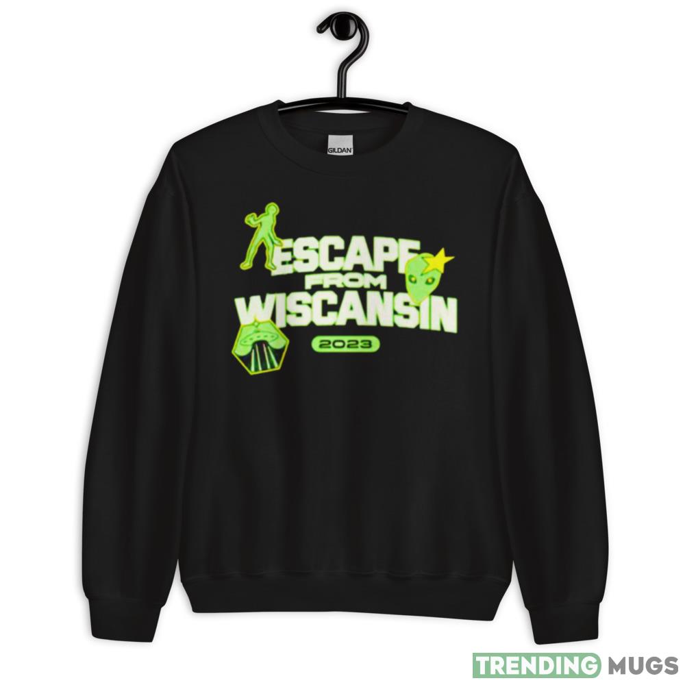 Escape From Wiscansin 2023 shirt - 18000 Unisex Heavy Blend Crewneck Sweatshirt Escape From Wiscansin 2023 shirt - 18000 Unisex Heavy Blend Crewneck Sweatshirt