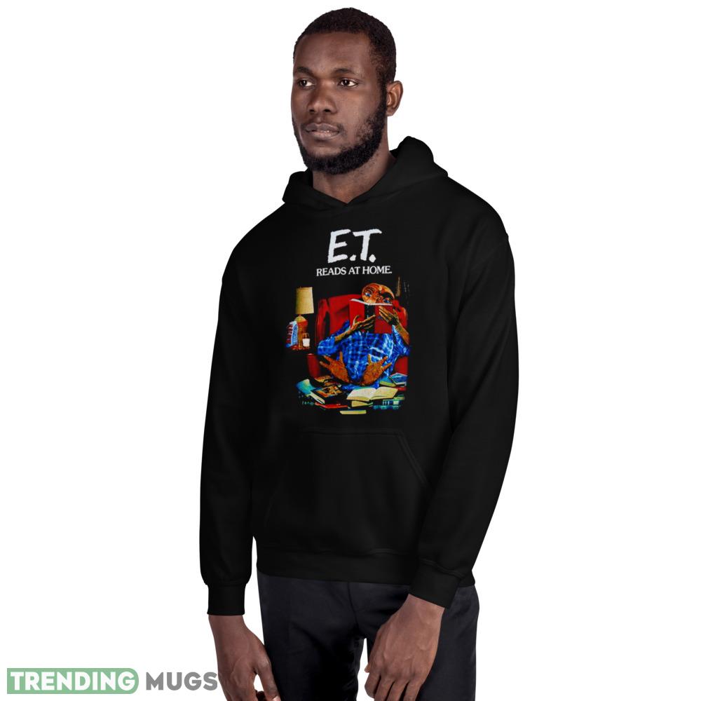 ET reads at home Mockup Black T Shirt Dark Shirt ET reads at home Mockup Black T Shirt Dark Shirt