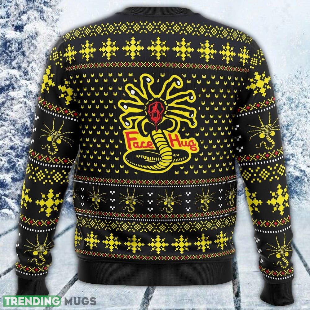Face Hugs For Everyone Alien Ugly Sweater Men And Women Gift For Christmas 3D Sweater Face Hugs For Everyone Alien Ugly Sweater Men And Women Gift For Christmas 3D Sweater