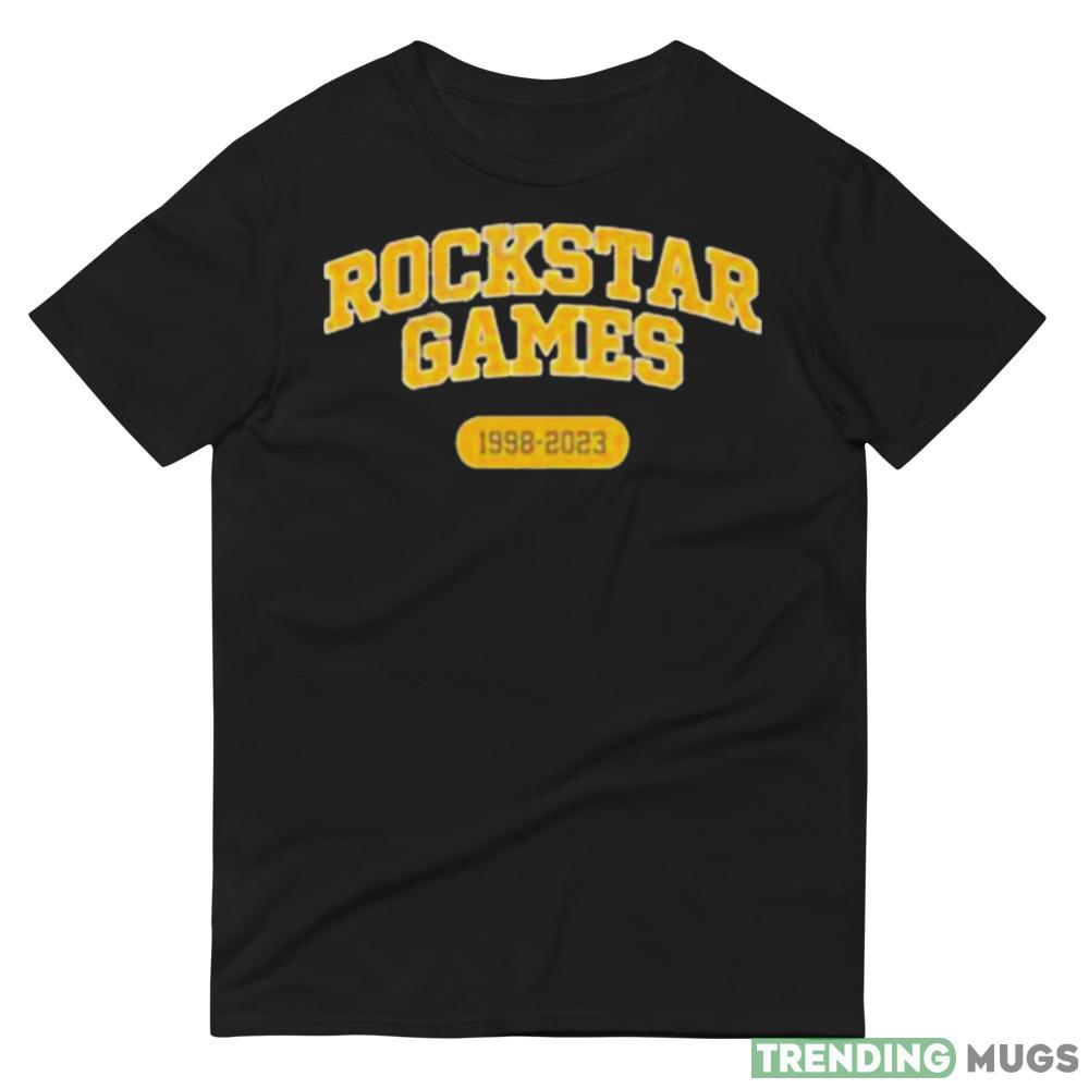 Floorball Rockstar Games 1998 2023 Shirt Dark Shirt Floorball Rockstar Games 1998 2023 Shirt Dark Shirt