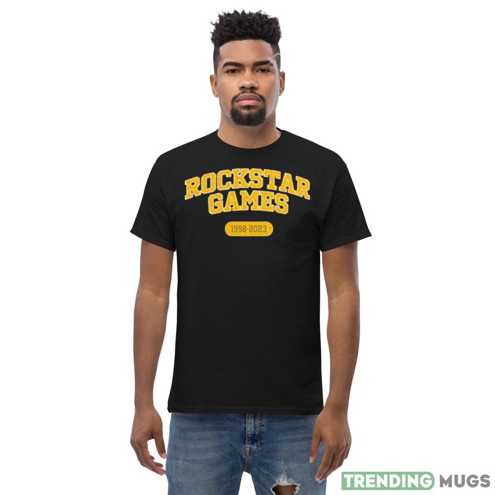 Floorball Rockstar Games 1998 2023 Shirt Dark Shirt Floorball Rockstar Games 1998 2023 Shirt Dark Shirt