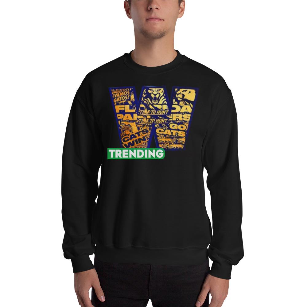 Florida Panthers Cats Win time go hunt shirt - 18000 Unisex Heavy Blend Crewneck Sweatshirt Florida Panthers Cats Win time go hunt shirt - 18000 Unisex Heavy Blend Crewneck Sweatshirt