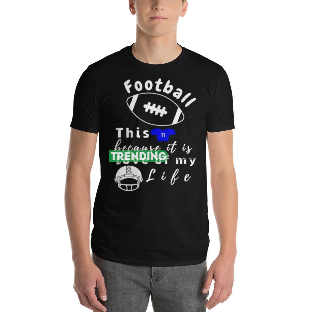 Football this because it is love of my life shirt Dark Shirt Football this because it is love of my life shirt Dark Shirt