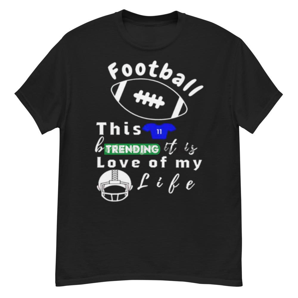 Football this because it is love of my life shirt Dark Shirt Football this because it is love of my life shirt Dark Shirt