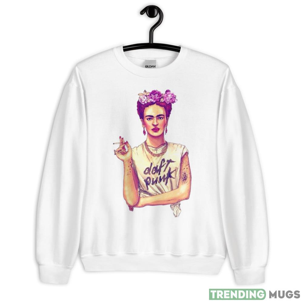 Frida Kahlo Daft Punk shirt - 18000 Unisex Heavy Blend Crewneck Sweatshirt Frida Kahlo Daft Punk shirt - 18000 Unisex Heavy Blend Crewneck Sweatshirt