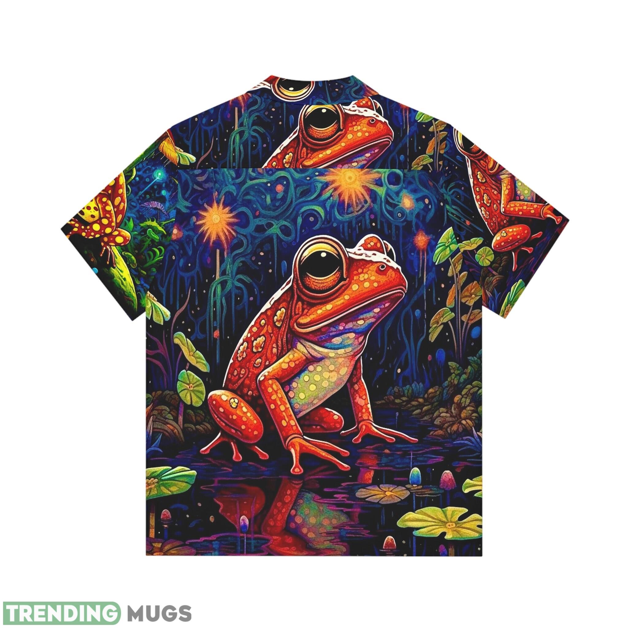 Frog Mens Hawaiian Shirt Printed Gift For Mens And Women Hawaiian Shirt Frog Mens Hawaiian Shirt Printed Gift For Mens And Women Hawaiian Shirt