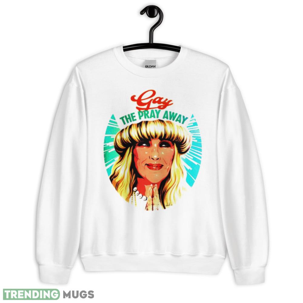 Gay the pray away Moira Rose shirt - 18000 Unisex Heavy Blend Crewneck Sweatshirt Gay the pray away Moira Rose shirt - 18000 Unisex Heavy Blend Crewneck Sweatshirt