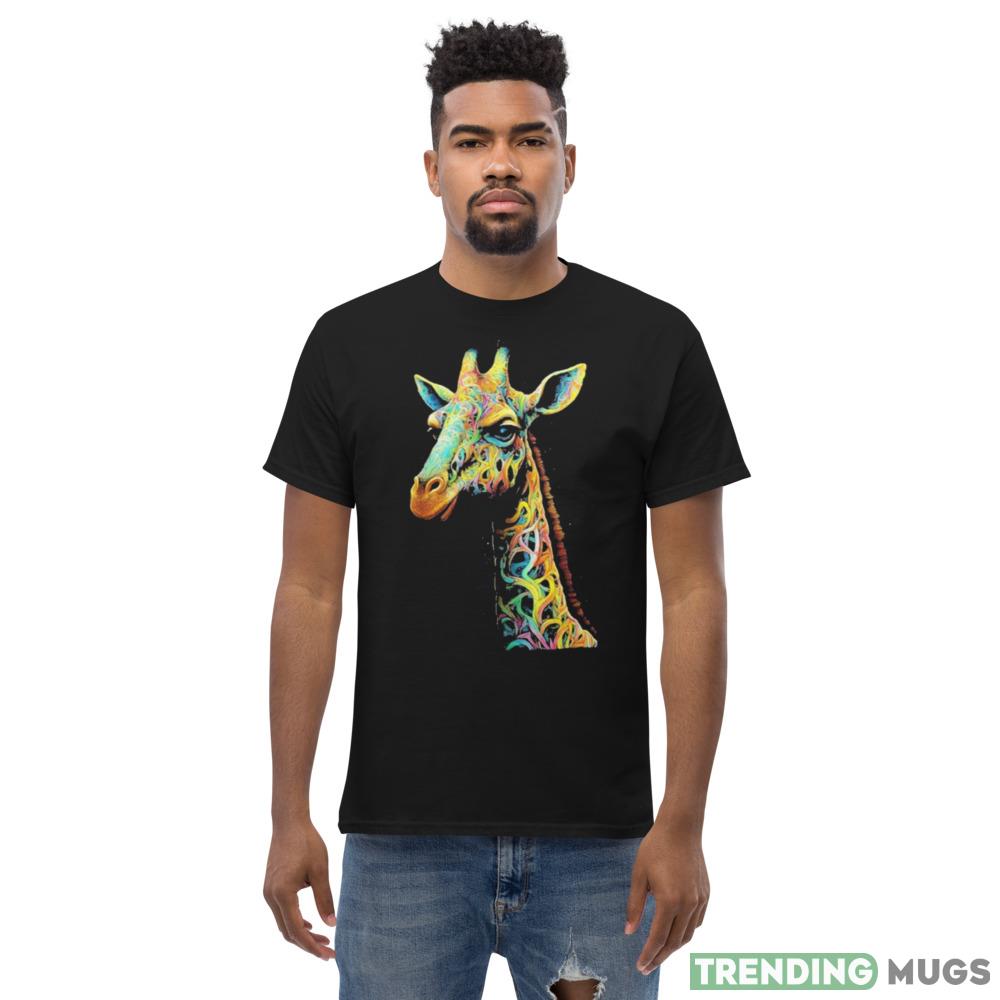 Giraffe Trippy Shirt Dark Shirt Giraffe Trippy Shirt Dark Shirt