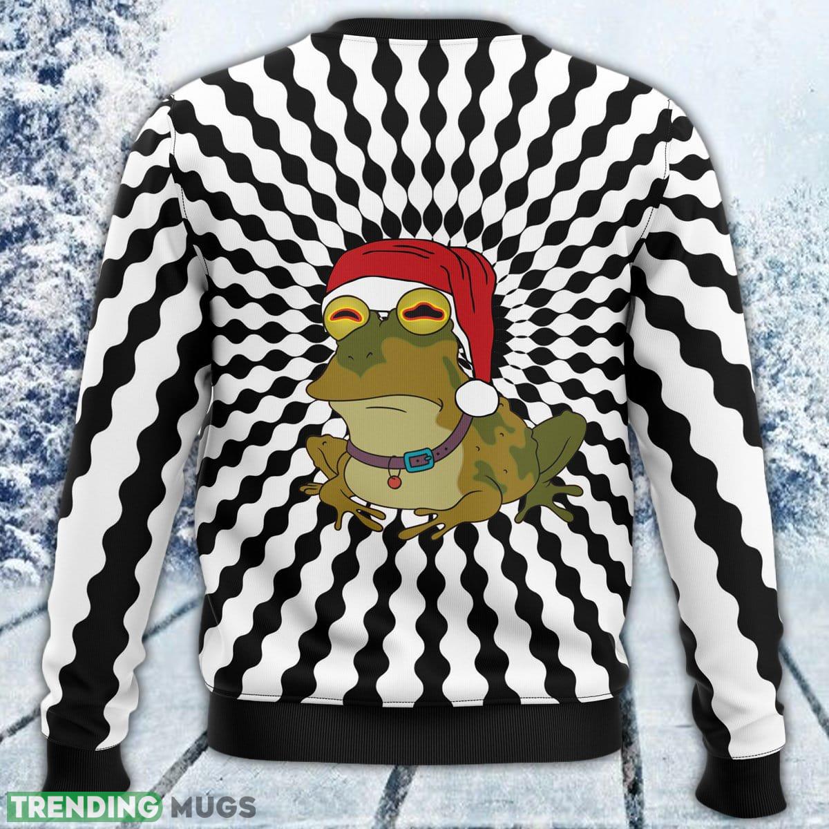 Glory To The Hypnotoad Ugly Sweater Men And Women Gift For Christmas 3D Sweater Glory To The Hypnotoad Ugly Sweater Men And Women Gift For Christmas 3D Sweater