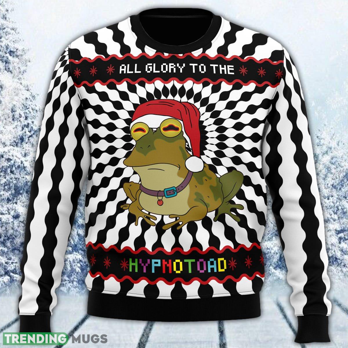 Glory To The Hypnotoad Ugly Sweater Men And Women Gift For Christmas - Glory To The Hypnotoad Ugly Christmas Sweater_1 Glory To The Hypnotoad Ugly Sweater Men And Women Gift For Christmas - Glory To The Hypnotoad Ugly Christmas Sweater_1