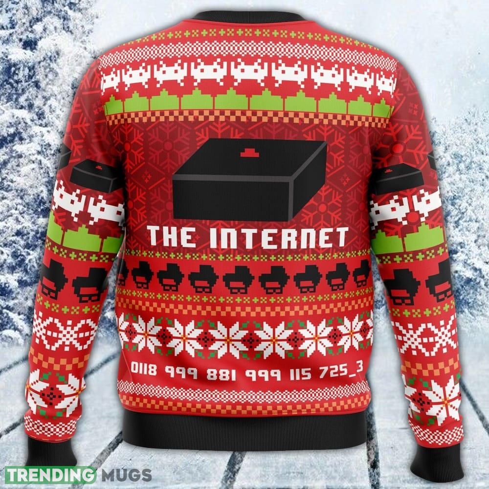 Great Reception The Internet Ugly Sweater Men And Women Gift For Christmas 3D Sweater Great Reception The Internet Ugly Sweater Men And Women Gift For Christmas 3D Sweater