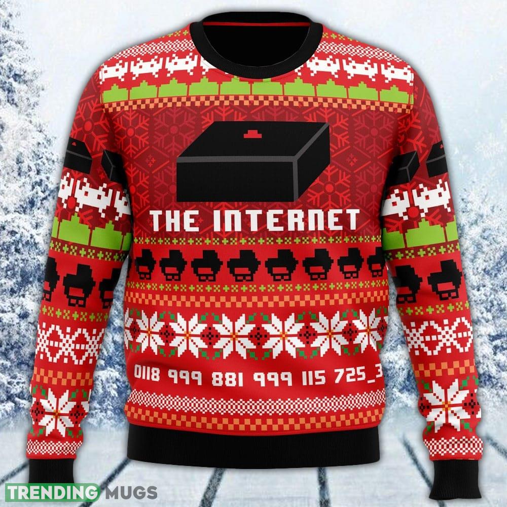 Great Reception The Internet Ugly Sweater Men And Women Gift For Christmas - Great Reception The Internet Ugly Christmas Sweater_1 Great Reception The Internet Ugly Sweater Men And Women Gift For Christmas - Great Reception The Internet Ugly Christmas Sweater_1