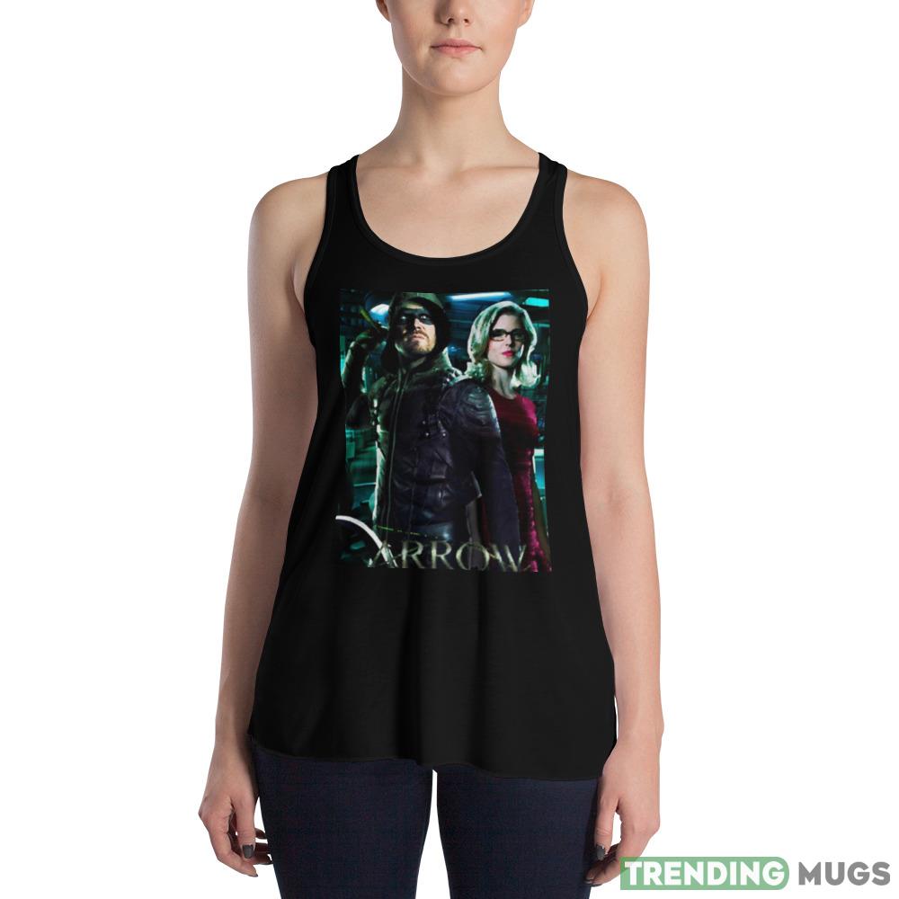 Green Arrow & Overwatch shirt Dark Shirt Green Arrow & Overwatch shirt Dark Shirt