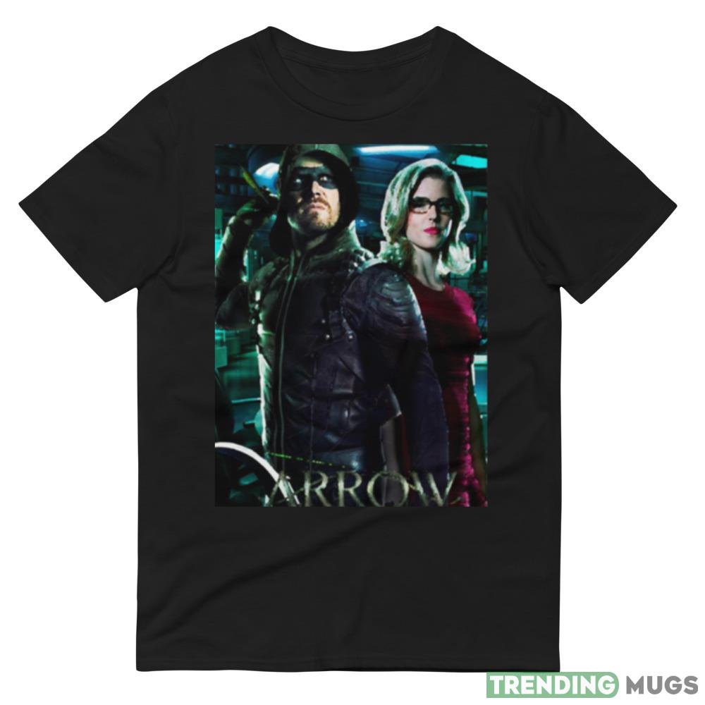Green Arrow & Overwatch shirt Dark Shirt Green Arrow & Overwatch shirt Dark Shirt
