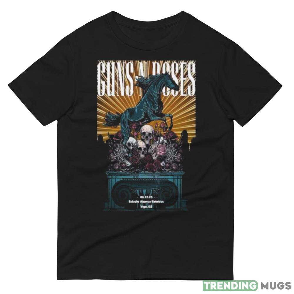 Guns N’ Roses Vigo ES 06 12 2023 Tour Poster shirt Dark Shirt Guns N’ Roses Vigo ES 06 12 2023 Tour Poster shirt Dark Shirt