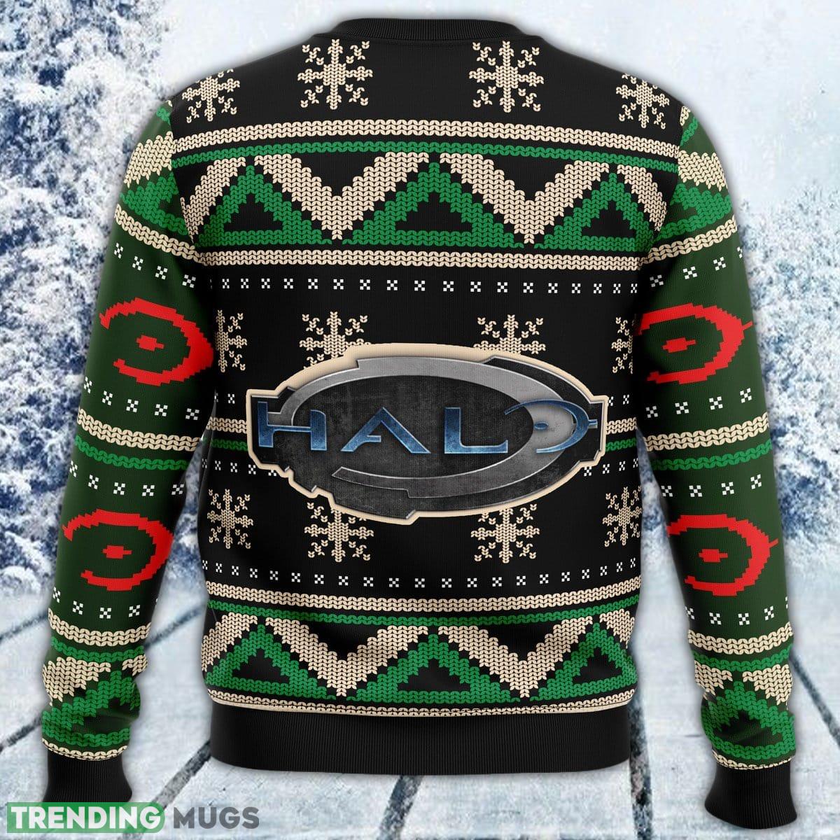 Halo Ugly Sweater Men And Women Gift For Christmas 3D Sweater Halo Ugly Sweater Men And Women Gift For Christmas 3D Sweater