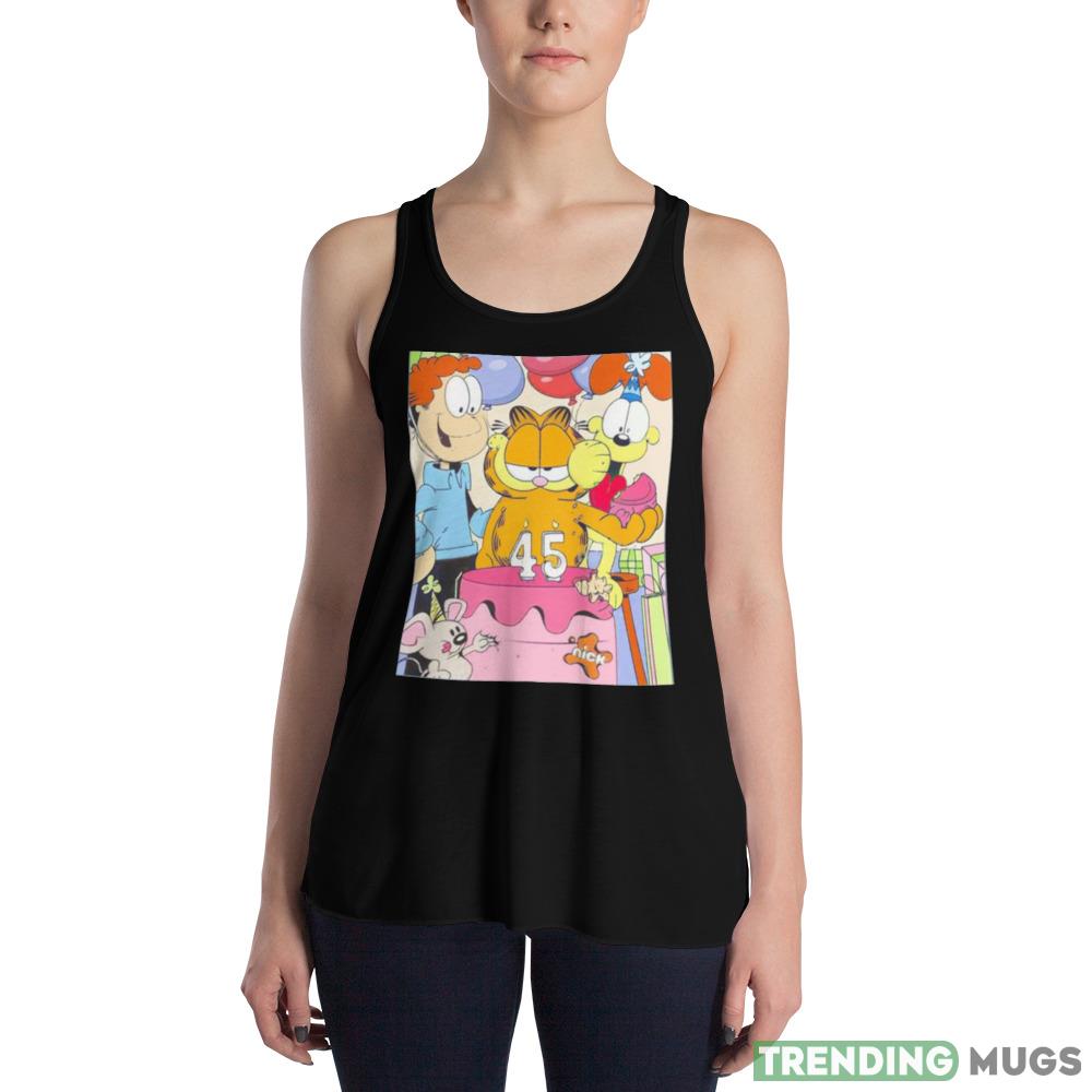 Happy Birthday Garfield 45 Old shirt Dark Shirt Happy Birthday Garfield 45 Old shirt Dark Shirt