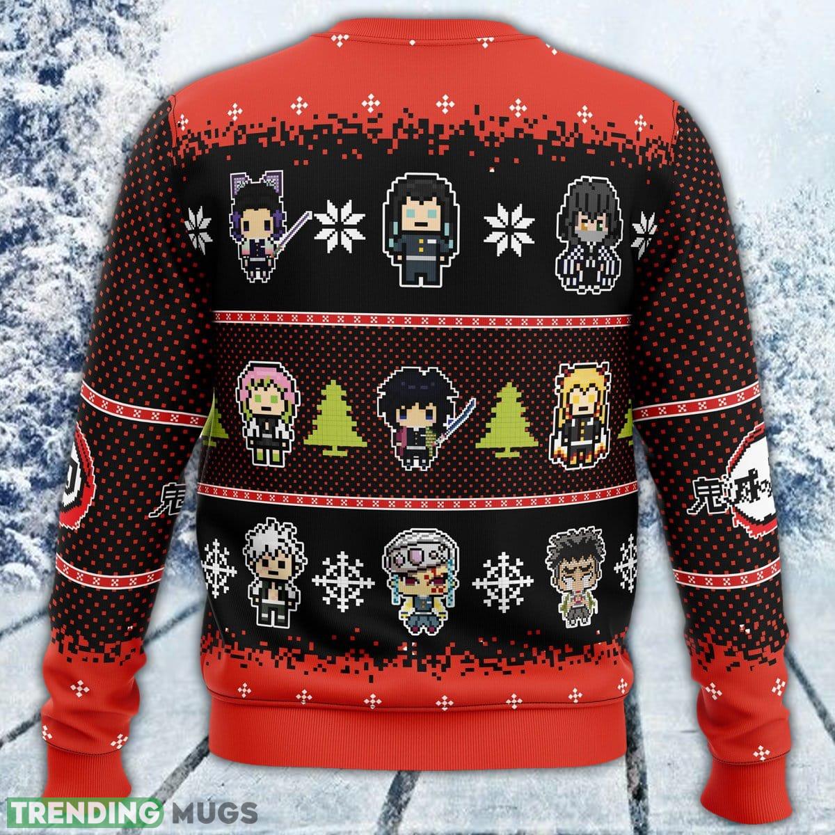 Hashira Demon Slayer Ugly Sweater Men And Women Gift For Christmas 3D Sweater Hashira Demon Slayer Ugly Sweater Men And Women Gift For Christmas 3D Sweater