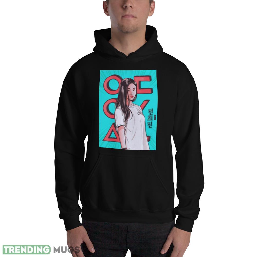 Heejin Animated Art Loona Band shirt Dark Shirt Heejin Animated Art Loona Band shirt Dark Shirt