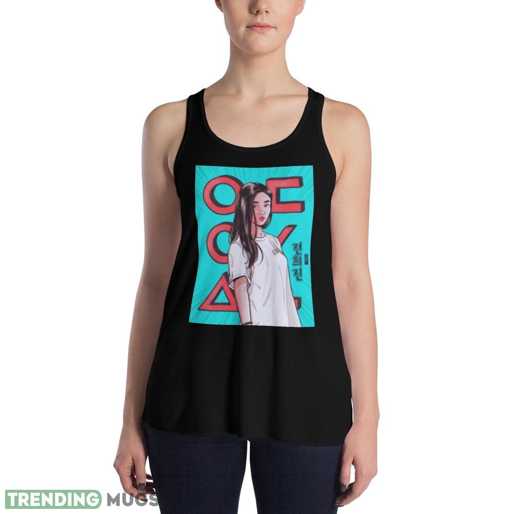 Heejin Animated Art Loona Band shirt Dark Shirt Heejin Animated Art Loona Band shirt Dark Shirt