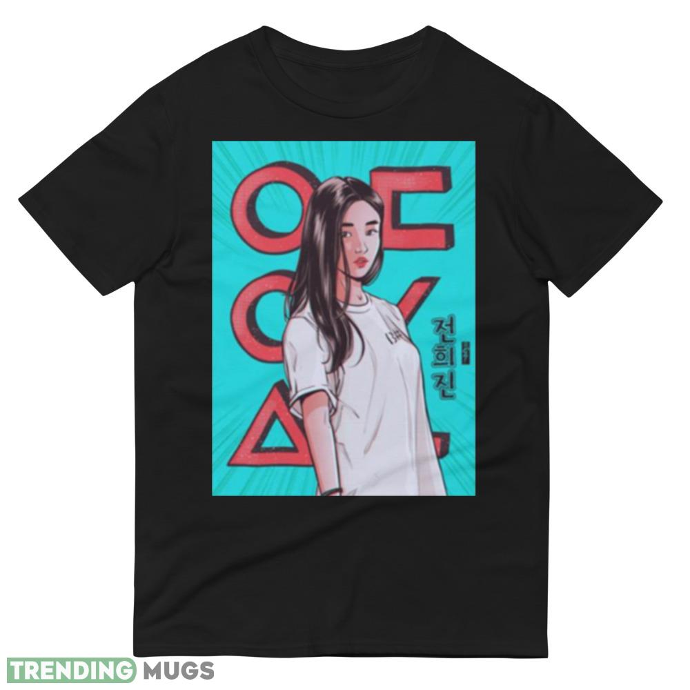 Heejin Animated Art Loona Band shirt Dark Shirt Heejin Animated Art Loona Band shirt Dark Shirt