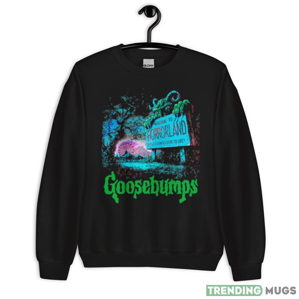 Horror Land Goosebumps shirt - 18000 Unisex Heavy Blend Crewneck Sweatshirt Horror Land Goosebumps shirt - 18000 Unisex Heavy Blend Crewneck Sweatshirt