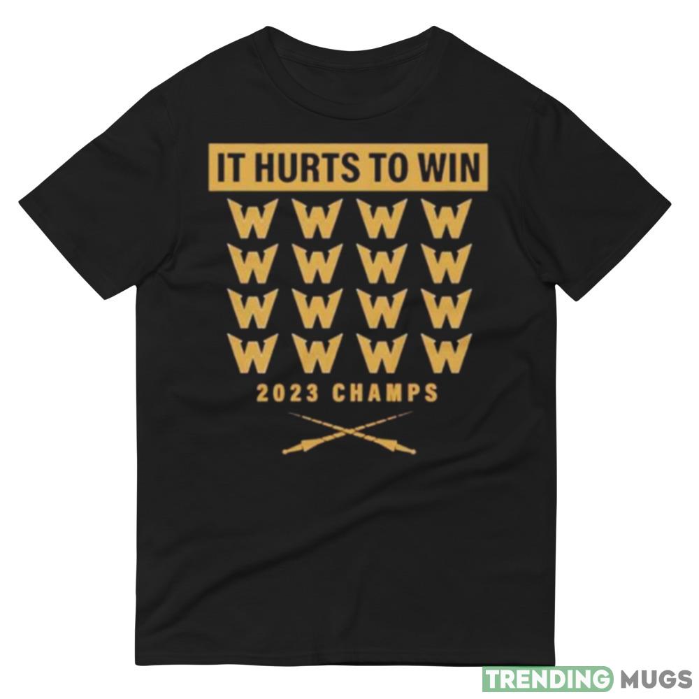 hurts to win 2023 champs Vegas Golden Knights hockey shirt Dark Shirt hurts to win 2023 champs Vegas Golden Knights hockey shirt Dark Shirt