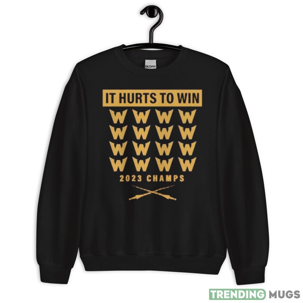 hurts to win 2023 champs Vegas Golden Knights hockey shirt - 18000 Unisex Heavy Blend Crewneck Sweatshirt hurts to win 2023 champs Vegas Golden Knights hockey shirt - 18000 Unisex Heavy Blend Crewneck Sweatshirt