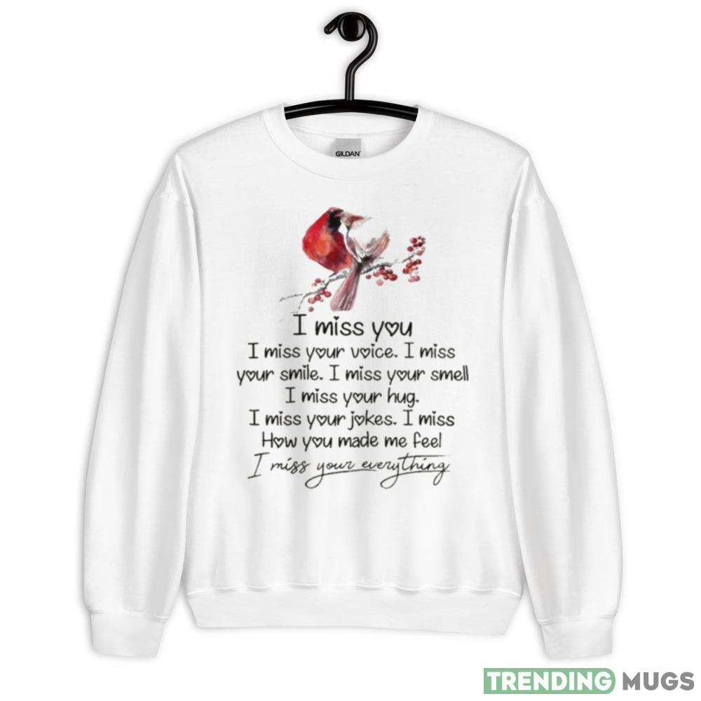I Miss You I Miss Your Voice I Miss Your Smile Shirt - 18000 Unisex Heavy Blend Crewneck Sweatshirt I Miss You I Miss Your Voice I Miss Your Smile Shirt - 18000 Unisex Heavy Blend Crewneck Sweatshirt