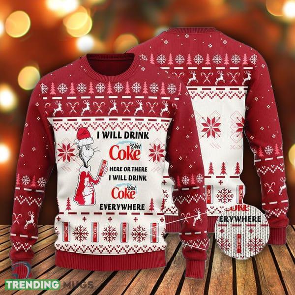 I Will Drink Diet Coke Everywhere Christmas Sweater Gift For Men And Women - I Will Drink Diet Coke Everywhere Christmas Sweater Gift For Men And Women I Will Drink Diet Coke Everywhere Christmas Sweater Gift For Men And Women - I Will Drink Diet Coke Everywhere Christmas Sweater Gift For Men And Women