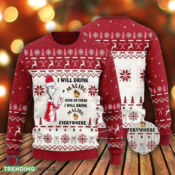 I Will Drink Sailor Malibu Rum Everywhere Christmas Sweater Gift For Men And Women - I Will Drink Sailor Malibu Rum Everywhere Christmas Sweater Gift For Men And Women I Will Drink Sailor Malibu Rum Everywhere Christmas Sweater Gift For Men And Women - I Will Drink Sailor Malibu Rum Everywhere Christmas Sweater Gift For Men And Women