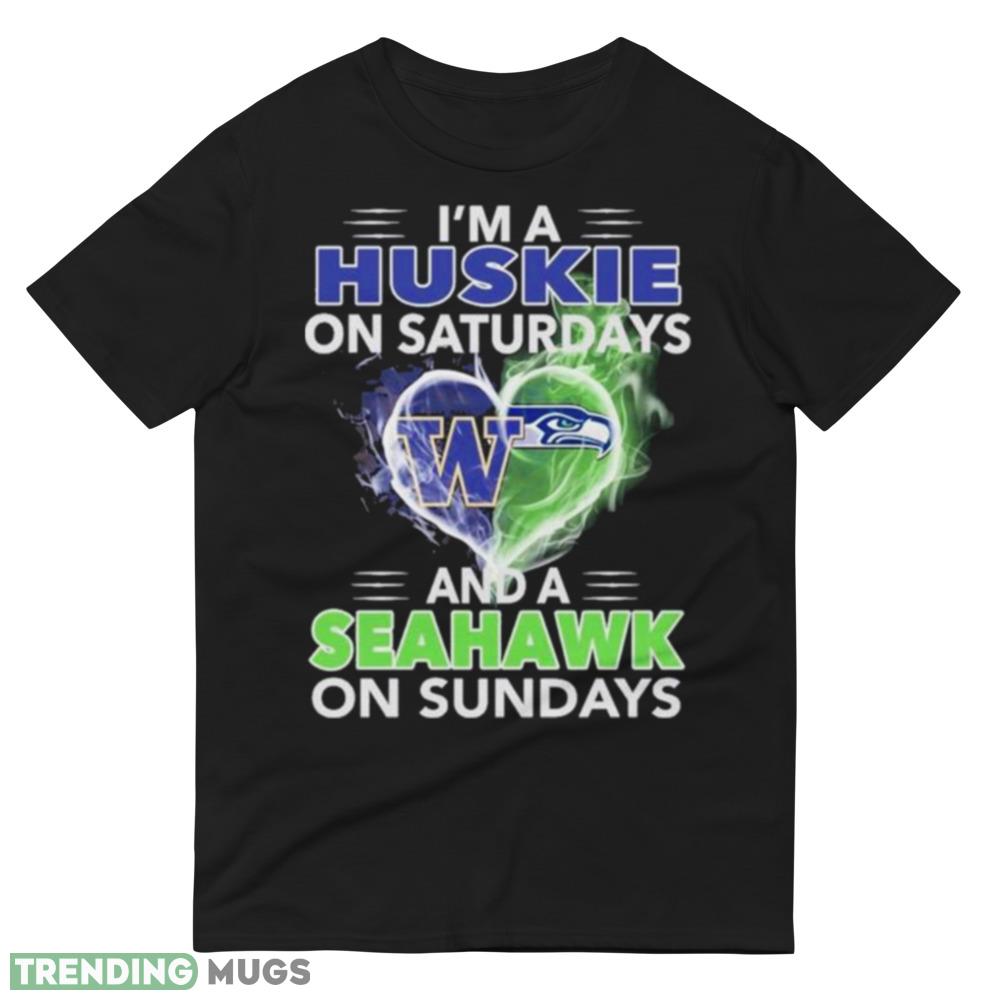 Im a Huskie on Saturdays and a Seahawks on Sundays 2023 shirt Dark Shirt Im a Huskie on Saturdays and a Seahawks on Sundays 2023 shirt Dark Shirt