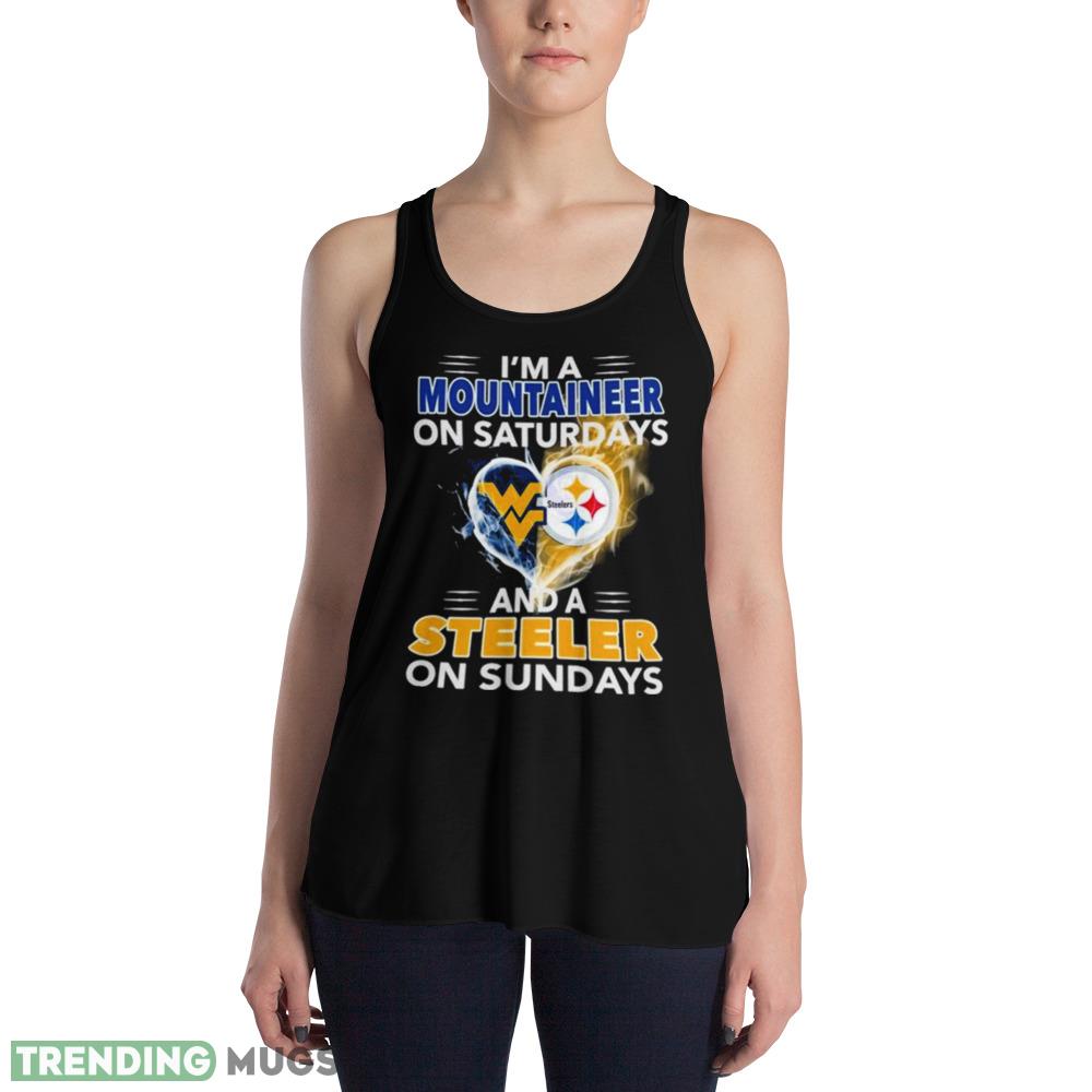 I’m a Mountaineer on Saturdays and a Steeler on Sundays 2023 shirt Dark Shirt I’m a Mountaineer on Saturdays and a Steeler on Sundays 2023 shirt Dark Shirt