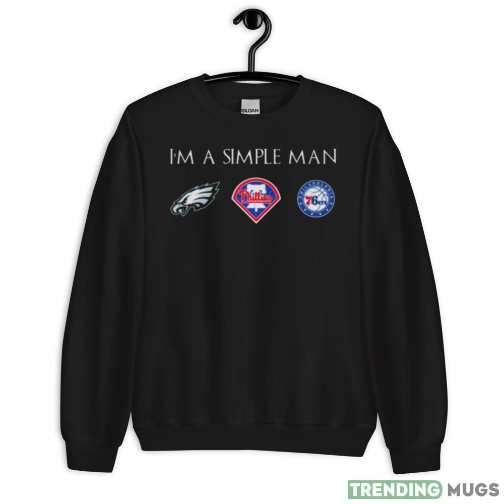 I’m A Simple Man Eagles Phillies And 76ers shirt - 18000 Unisex Heavy Blend Crewneck Sweatshirt I’m A Simple Man Eagles Phillies And 76ers shirt - 18000 Unisex Heavy Blend Crewneck Sweatshirt