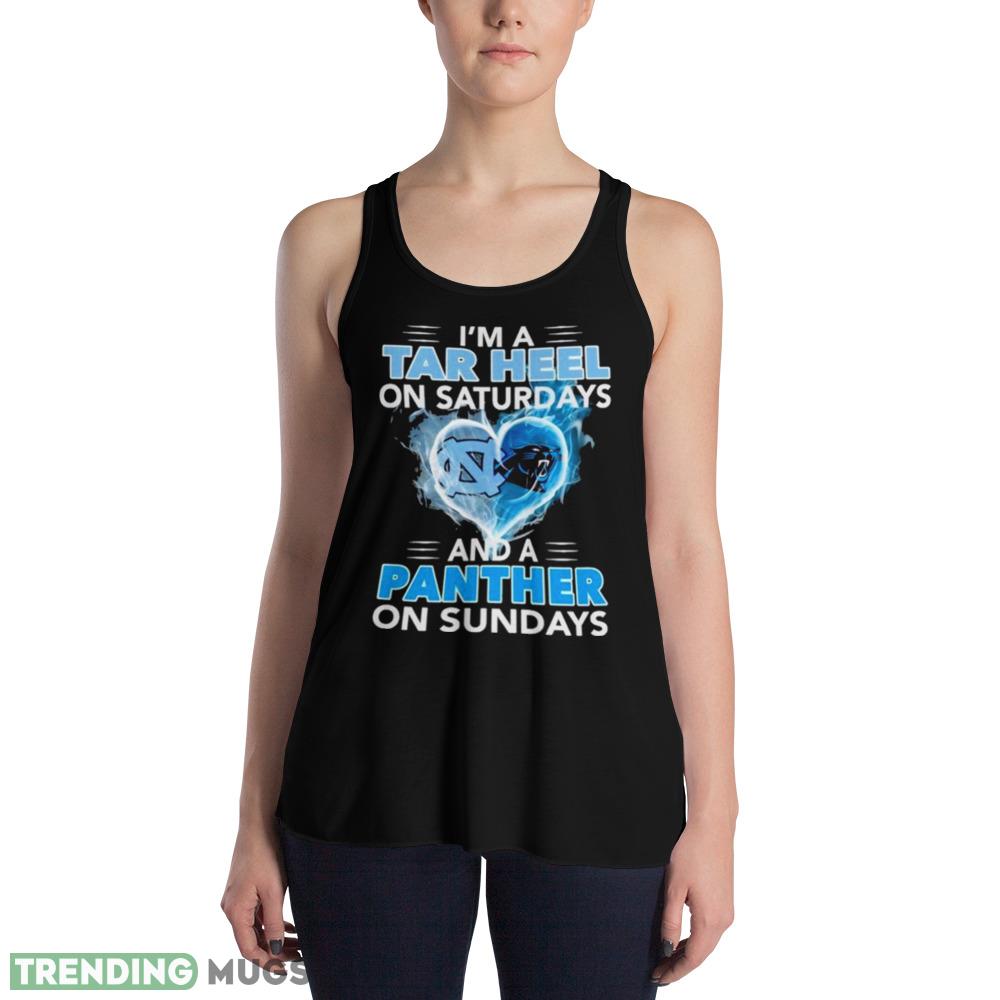 I’m a Tar Heel on Saturdays and a Panther on Sundays 2023 shirt Dark Shirt I’m a Tar Heel on Saturdays and a Panther on Sundays 2023 shirt Dark Shirt