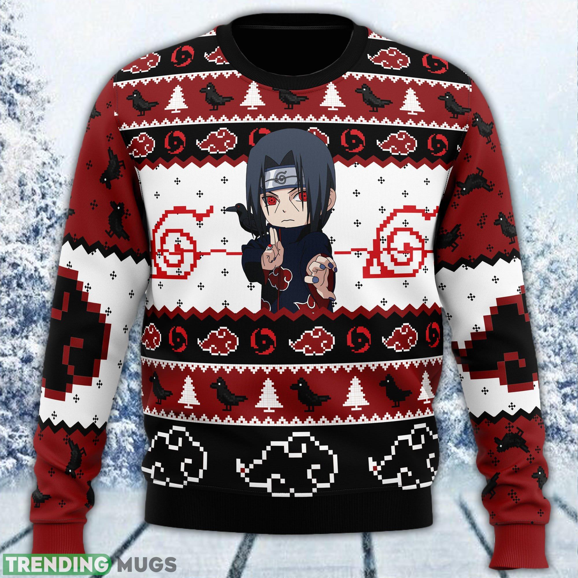 Itachi Uchiha Chibi Akatsuki Naruto Ugly Sweater Men And Women Gift For Christmas - Itachi Uchiha Chibi Akatsuki Naruto Ugly Christmas Sweater_1 Itachi Uchiha Chibi Akatsuki Naruto Ugly Sweater Men And Women Gift For Christmas - Itachi Uchiha Chibi Akatsuki Naruto Ugly Christmas Sweater_1