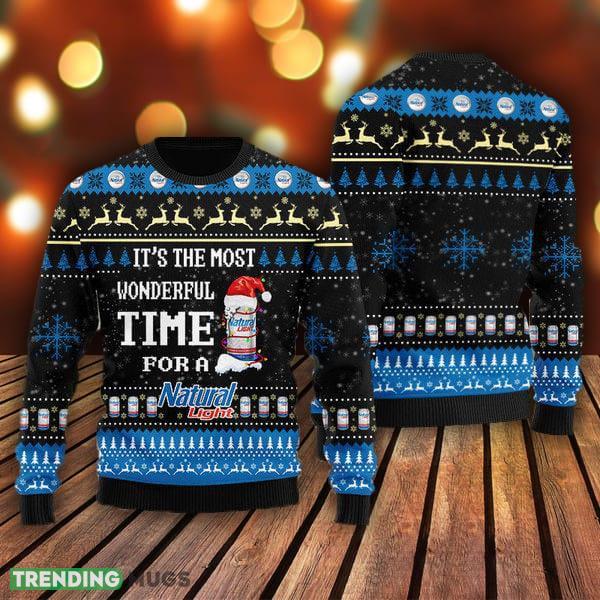 It’s the Most Wonderful Time Natural Light Christmas Sweater Gift For Men And Women - It’s the Most Wonderful Time Natural Light Christmas Sweater Gift For Men And Women It’s the Most Wonderful Time Natural Light Christmas Sweater Gift For Men And Women - It’s the Most Wonderful Time Natural Light Christmas Sweater Gift For Men And Women
