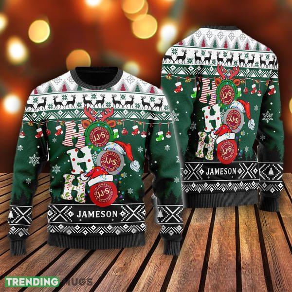 Jameson Whiskey Ho Ho Ho Christmas Sweater Gift For Men And Women - Jameson Whiskey Ho Ho Ho Christmas Sweater Gift For Men And Women Jameson Whiskey Ho Ho Ho Christmas Sweater Gift For Men And Women - Jameson Whiskey Ho Ho Ho Christmas Sweater Gift For Men And Women