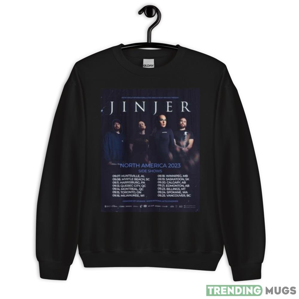 Jinjer Announces North American Headline Dates 2023 Shirt - 18000 Unisex Heavy Blend Crewneck Sweatshirt Jinjer Announces North American Headline Dates 2023 Shirt - 18000 Unisex Heavy Blend Crewneck Sweatshirt