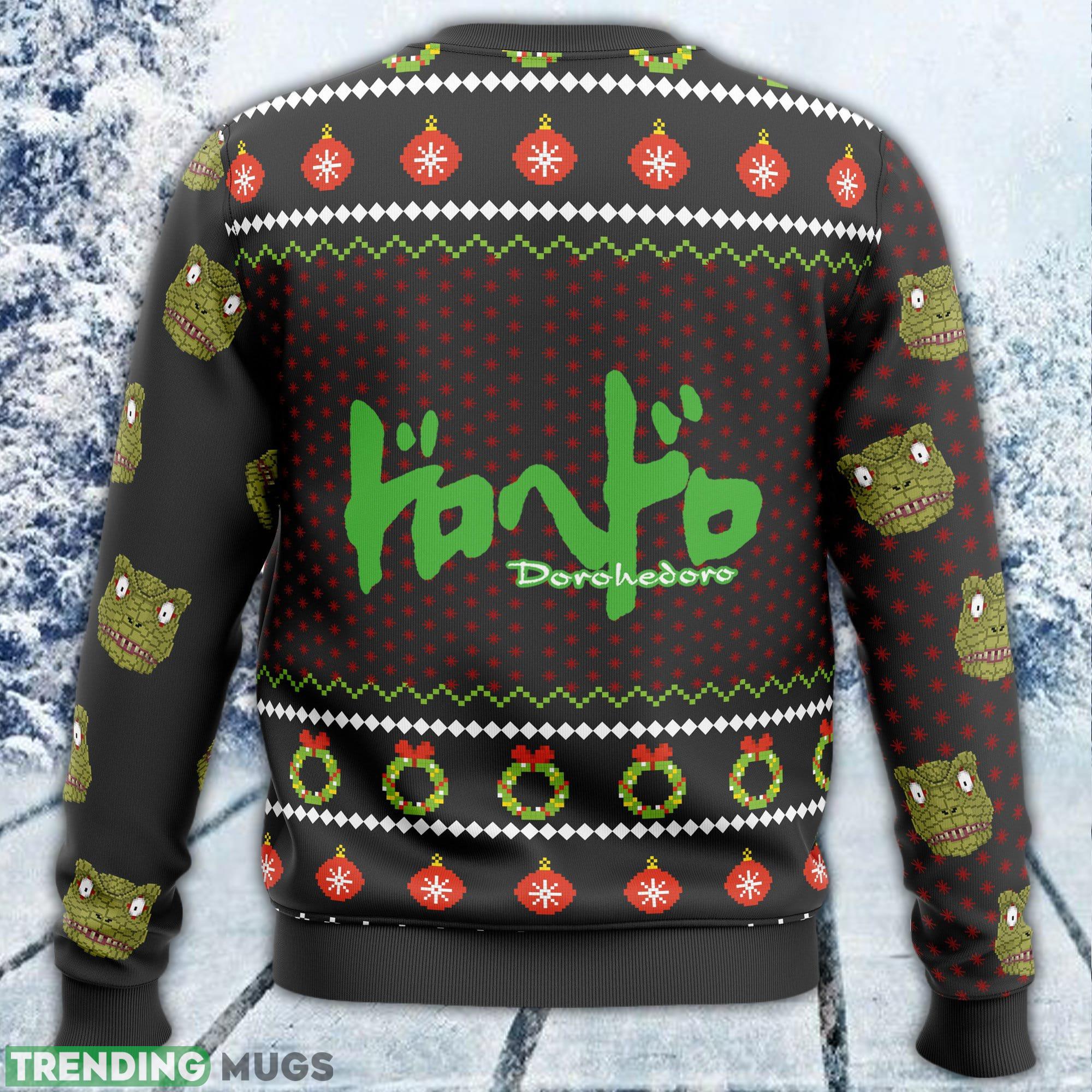 Kaiman Dorohedoro Ugly Sweater Men And Women Gift For Christmas 3D Sweater Kaiman Dorohedoro Ugly Sweater Men And Women Gift For Christmas 3D Sweater