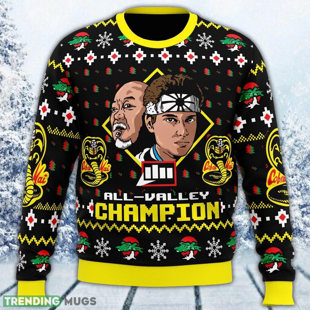 Karate Kid Ugly Sweater Men And Women Gift For Christmas - Karate Kid Christmas Ugly Christmas Sweater_1 Karate Kid Ugly Sweater Men And Women Gift For Christmas - Karate Kid Christmas Ugly Christmas Sweater_1