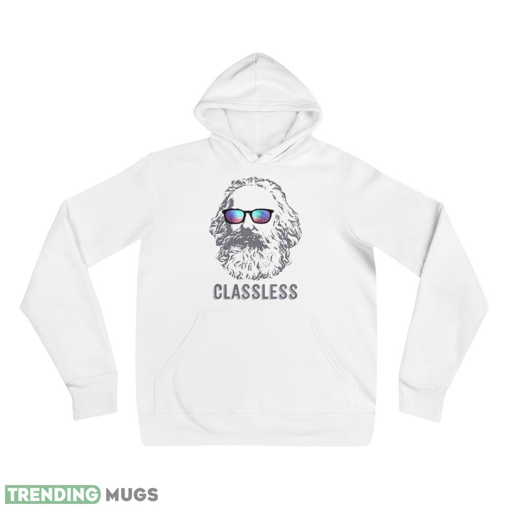 Karl Marx Classless Mockup White T Shirt Light Shirt Karl Marx Classless Mockup White T Shirt Light Shirt