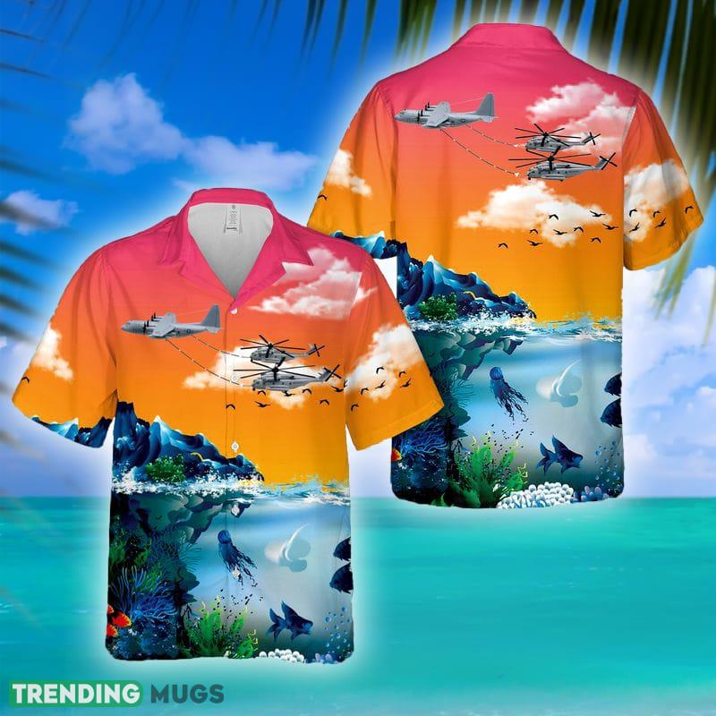 KC-130J refueling CH-53Es USMC Hawaiian Shirt For Men And Women - KC-130J refueling CH-53Es USMC Hawaiian Shirt For Men And Women KC-130J refueling CH-53Es USMC Hawaiian Shirt For Men And Women - KC-130J refueling CH-53Es USMC Hawaiian Shirt For Men And Women